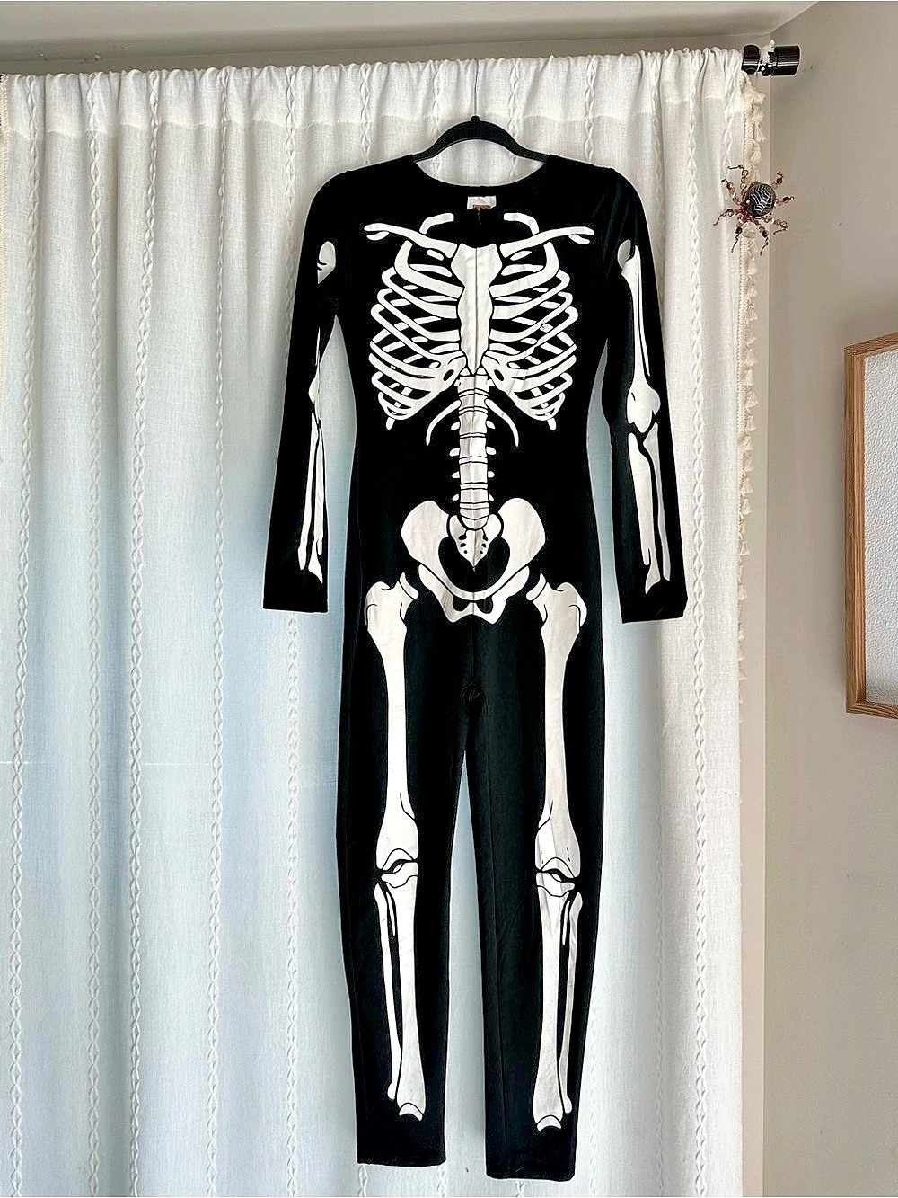 Spooktacular Creations Skeleton Costume Black & White Size
